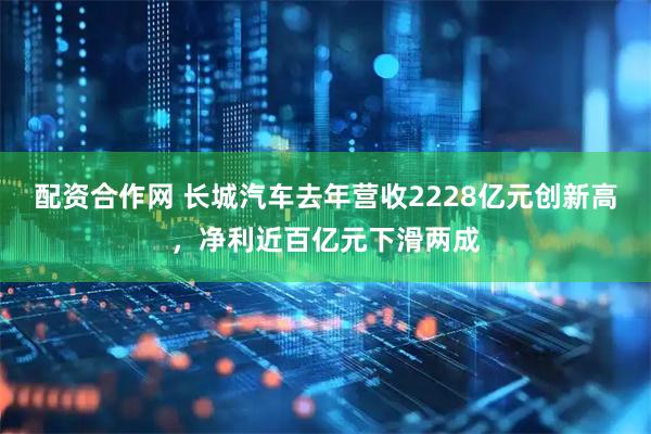 配资合作网 长城汽车去年营收2228亿元创新高，净利近百亿元下滑两成